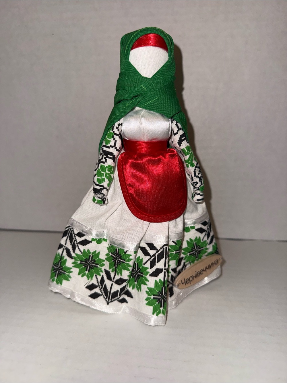 Ukrainian Motanka folk doll, Hega Chernivtsi region
